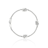 Elephant Multiple Bracelet in Sterling Silver