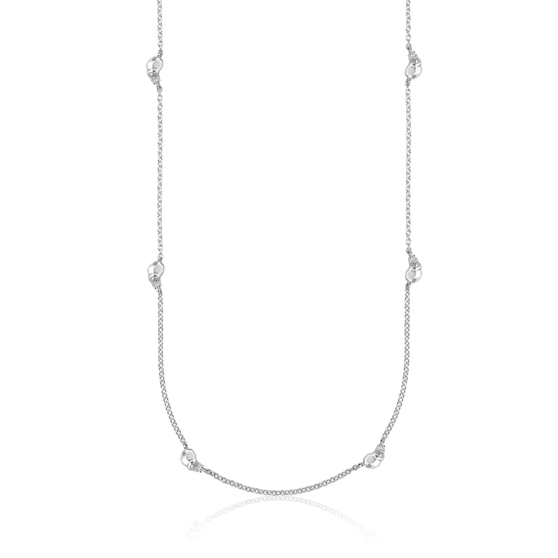 Patrick Mavros Hippo Multiple Necklace in Silver