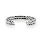 The Huntsman Bangle in Silver