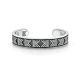 The Kolisi Cuff in Silver