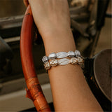 Elephant Hair Bangle Ladies in Silver