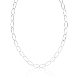 Loop Chain Necklace in Silver - Classic