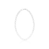 Loop Chain Necklace in Silver - Classic