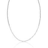 Mini Lantern Chain Necklace in Silver - Classic