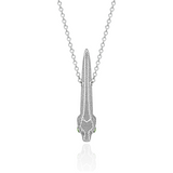 Snake Necklace in Silver - Small