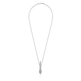 Snake Necklace in Silver - Small