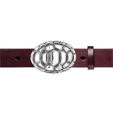 Tortoise Belt Buckle in Silver