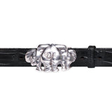 ZoZo Elephant Belt Buckle in Silver
