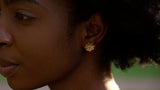 Xigera Stud Earrings in 18ct Gold - Large