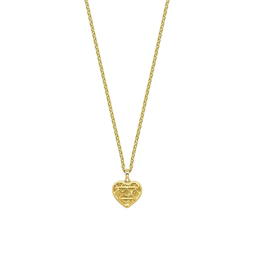 Heart of Africa Pendant in 18ct Gold - Small by Patrick Mavros