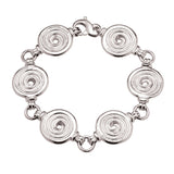 Ndoro Link Bracelet in Sterling Silver