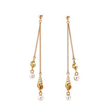 Belle Mare Earrings in 18ct Gold