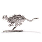 The Hunting Cheetah & Gazelle Sculptures in Sterling Silver