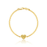 Heart of Africa Bracelet in 18ct Gold