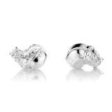 Hippo Cufflinks in Sterling Silver