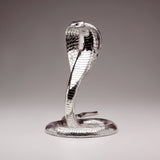 The Egyptian Cobra Pair Sculpture in Sterling Silver