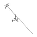 Monkey & Palm Swizzle Stick in Sterling Silver