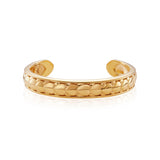 Pangolin Shield Bangle in 18ct Gold