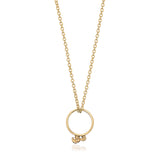 Ma & Ba Ele Ring in 18ct Gold & Link Chain in 18ct Gold