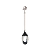 Rhino Coffee Spoon in Silver