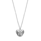 Pansy Shell Pendant & Chain in Sterling Silver