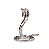 The Egyptian Cobra Pair Sculpture in Sterling Silver