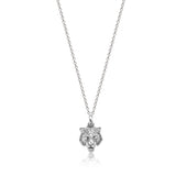 Tiger Pendant in Silver - Small