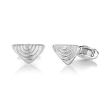 Vakadzi Cufflinks in Silver by Patrick Mavros