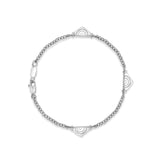 Vakadzi Multiple Bracelet in Silver by Patrick Mavros