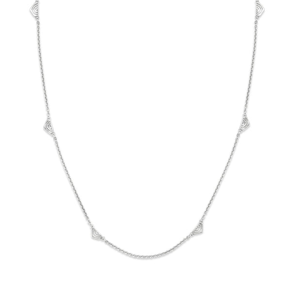 Vakadzi Multiple Necklace in Silver by Patrick Mavros