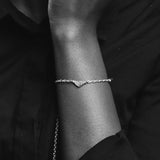 Vakadzi Multiple Bracelet in Silver by Patrick Mavros