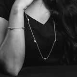 Vakadzi Multiple Necklace in Silver by Patrick Mavros