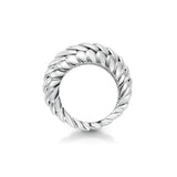 Pangolin Stacking Ring in Sterling SIlver