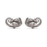 Seahorse Cufflinks in Sterling Silver
