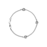 ZoZo Multiple Stacking Bracelet in Sterling Silver