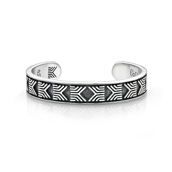 The Kolisi Cuff in Silver
