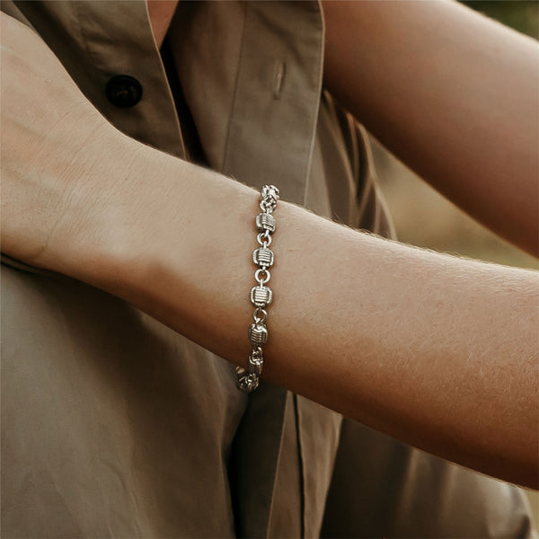 Womens 925 Sterling Silver Braided Chain Bracelet Jewellery Solid Bangle  Gift UK | eBay