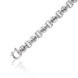 Mega Chain Bracelet in Silver