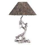 The Monkey Lamp in Silver - No. 1
