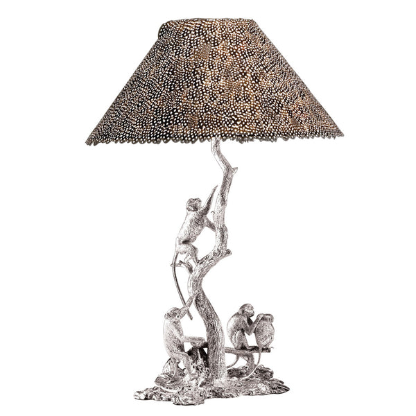 The Monkey Lamp in Silver - No. 2