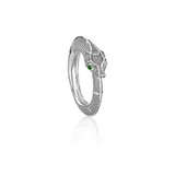 Snake Stacking Ring in Silver