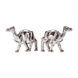 Camel Cufflinks in Sterling Silver