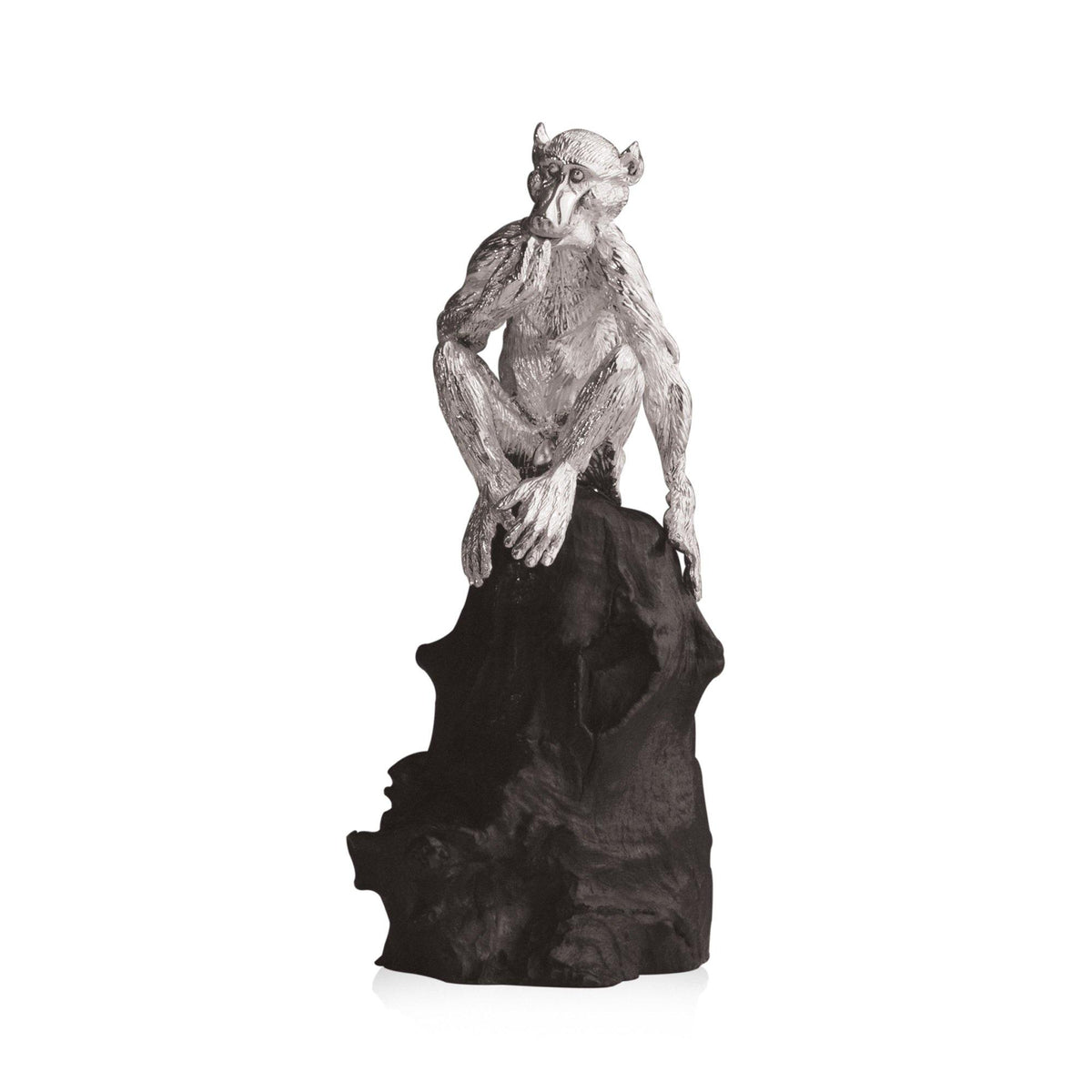 Sterling SIlver Babboon Ornaments | Luxury Baboon Figurines