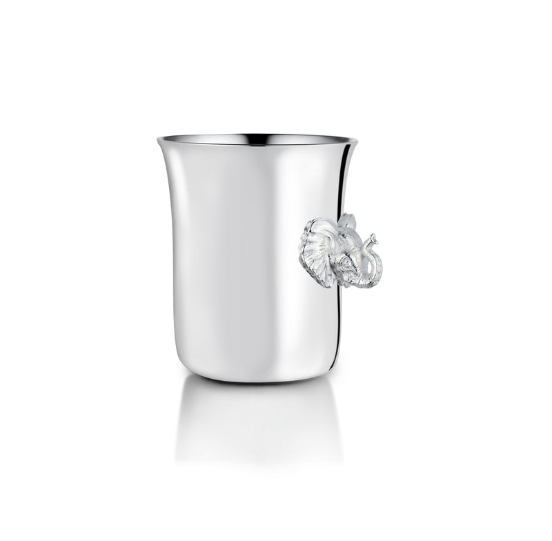 Baby Ele Christening Cup in Silver - Small