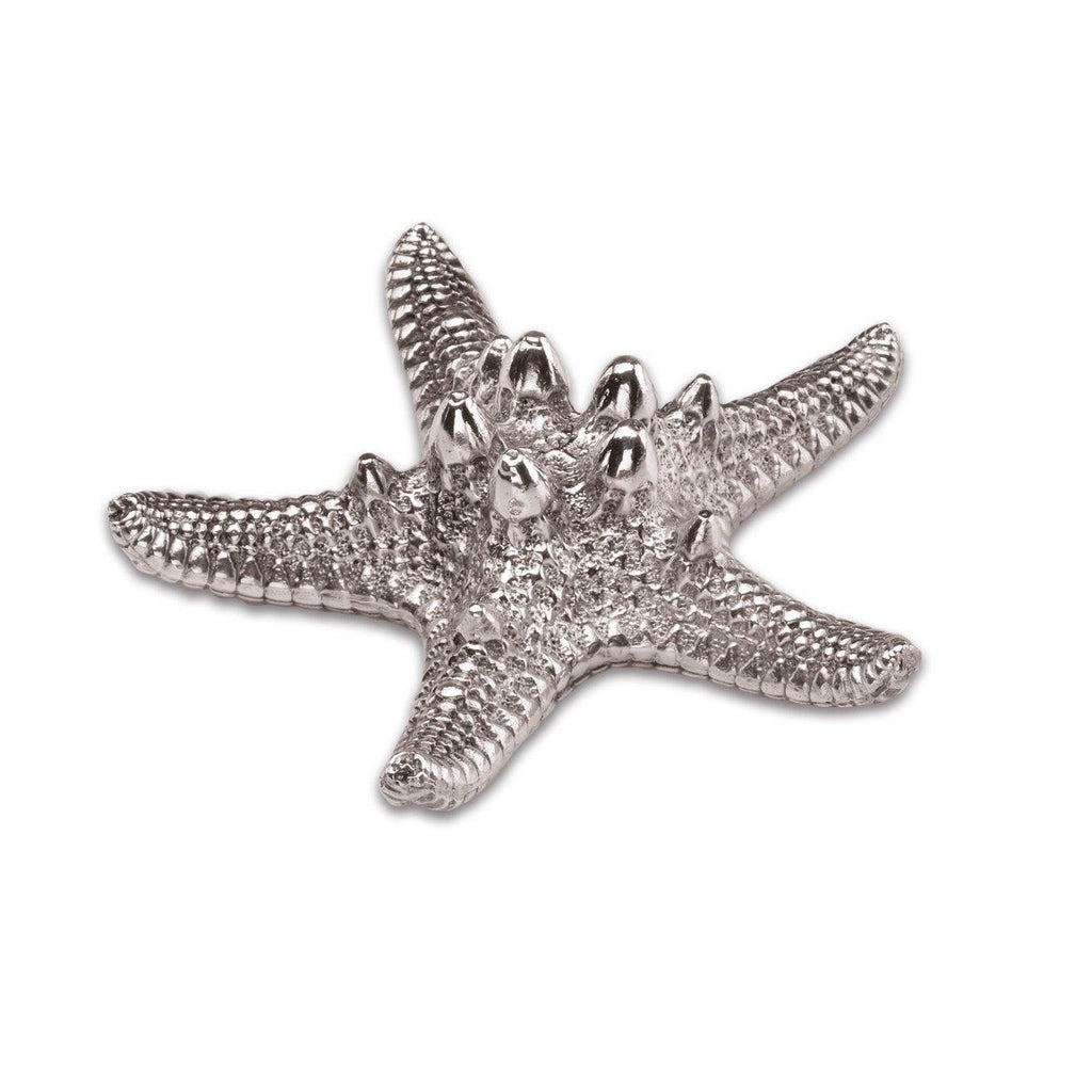 Bumpy Starfish in Silver - No. 2