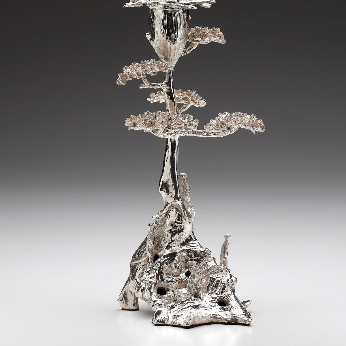 Luxury Gold & Silver Tableware | African Animal Table Decor