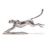 The Hunting Cheetah & Gazelle Sculptures in Sterling Silver