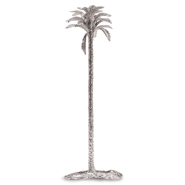 Date Palm Tree 7 Candle Holder in Sterling Silver
