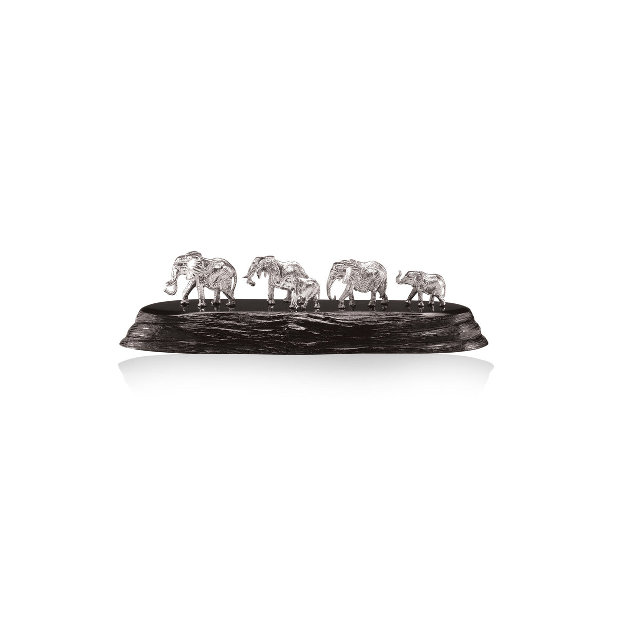 Elephant_Herd_Silver_Figurine_