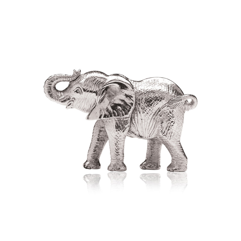 Elephant Kaume Sculpture in Sterling Silver